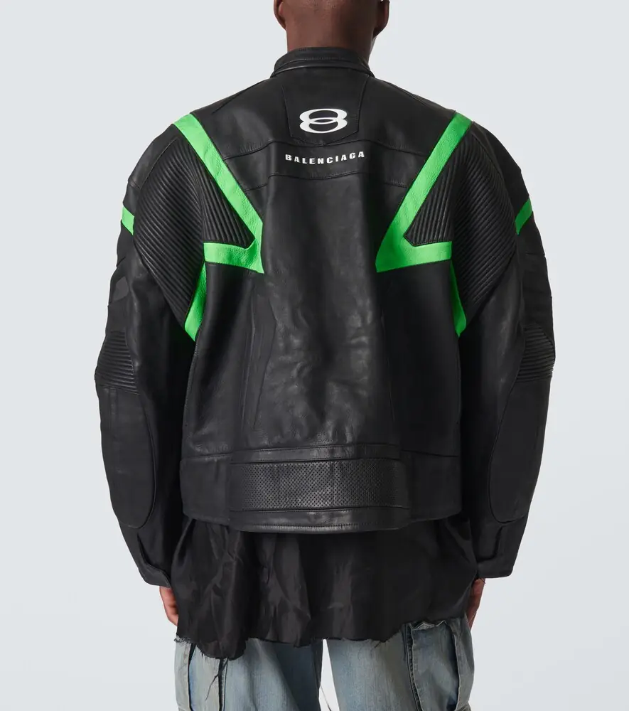 Balenciaga Logo leather jacket | Thumbnail 6 Balenciaga Logo leather jacket | Thumbnail 6