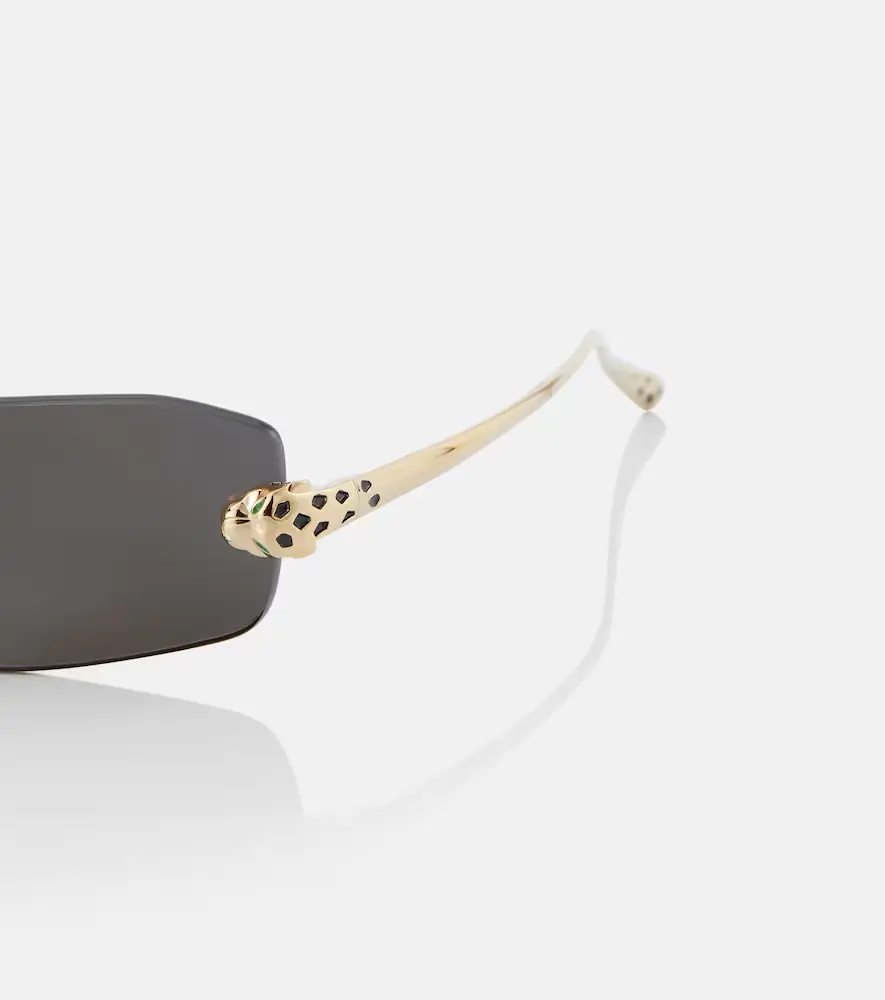 Cartier Eyewear Collection Panthère de Cartier rectangular sunglasses | Thumbnail 2