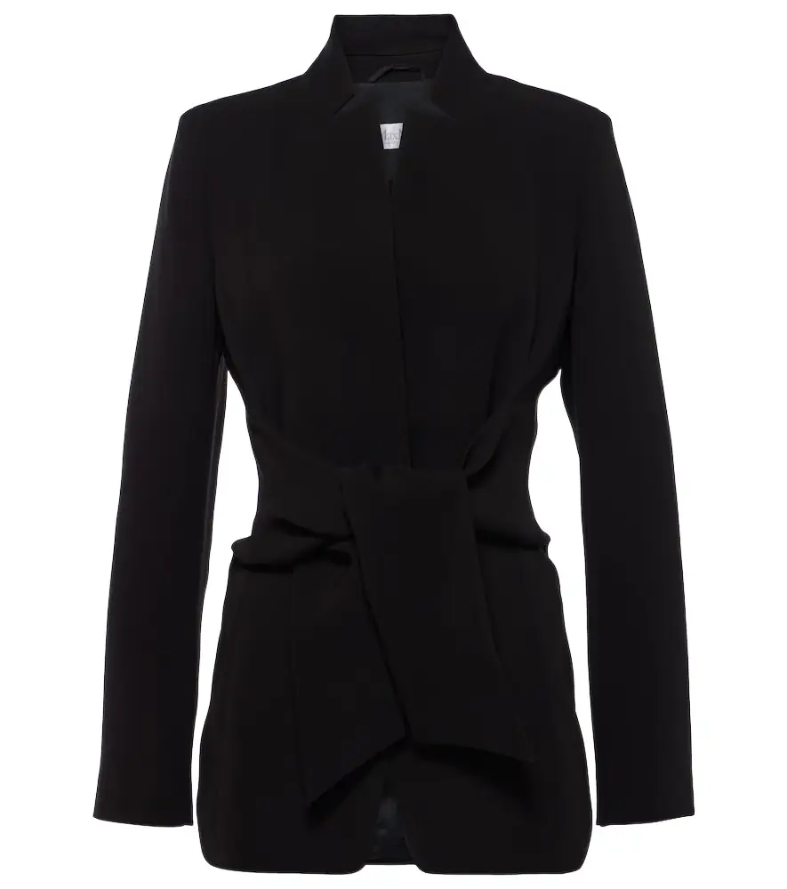 Max Mara Belted cady blazer | Image 1 Max Mara Belted cady blazer | Image 1