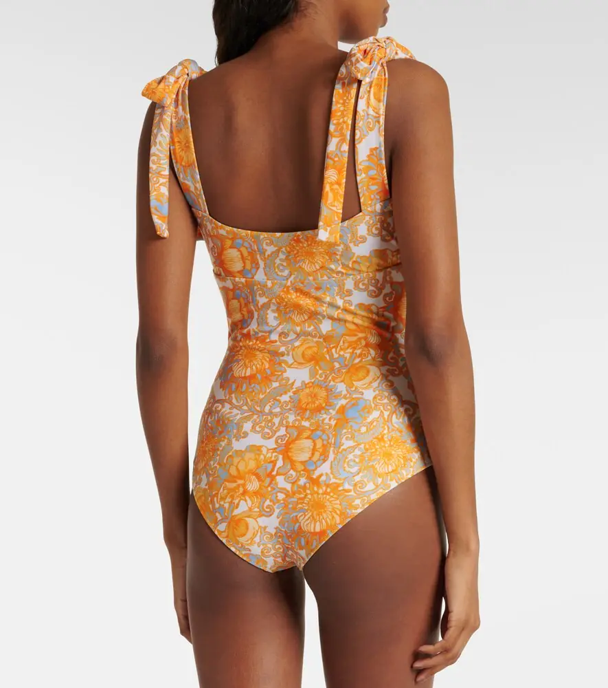 La DoubleJ Barbarella floral swimsuit | Thumbnail 2