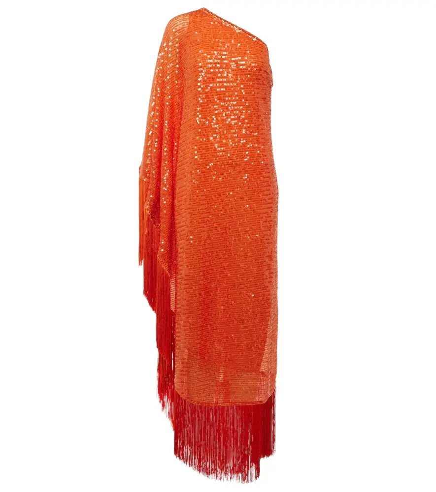 Taller Marmo Spritz Disco sequined maxi dress