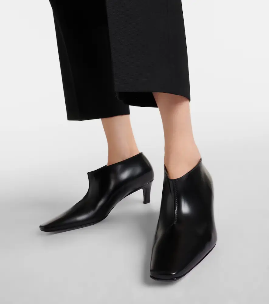 TOTEME Wide Shaft leather ankle boots | Thumbnail 6