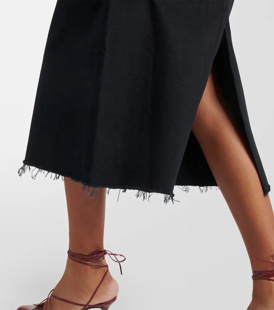 AGOLDE Della denim midi skirt | Thumbnail 6