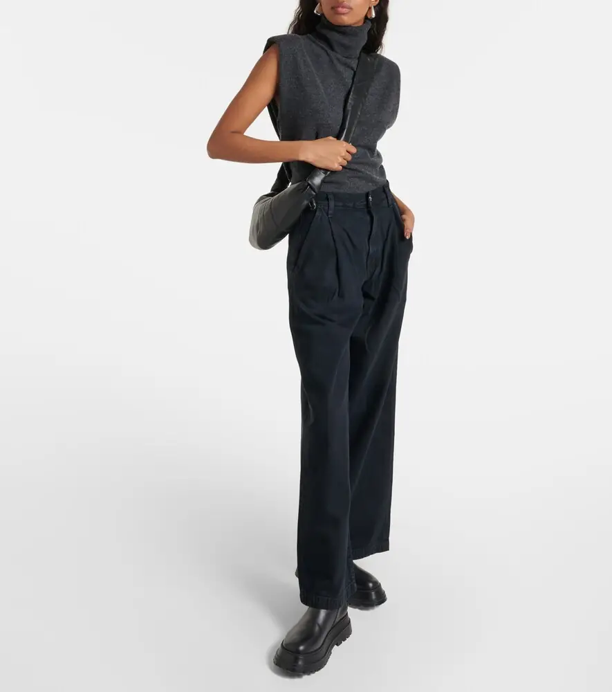 AGOLDE Ellis low-rise wide-leg jeans | Thumbnail 3