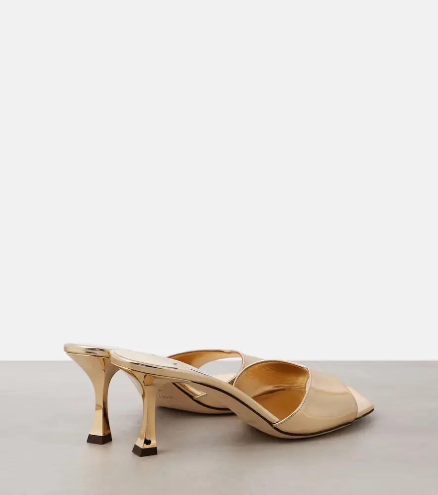 Jimmy Choo Skye 70 metallic leather mules | Thumbnail 3 Jimmy Choo Skye 70 metallic leather mules | Thumbnail 3