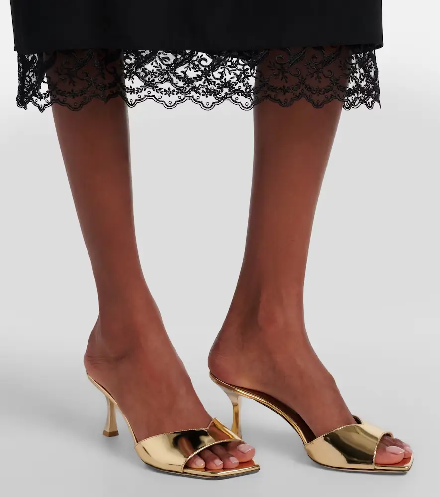 Jimmy Choo Skye 70 metallic leather mules | Thumbnail 5 Jimmy Choo Skye 70 metallic leather mules | Thumbnail 5