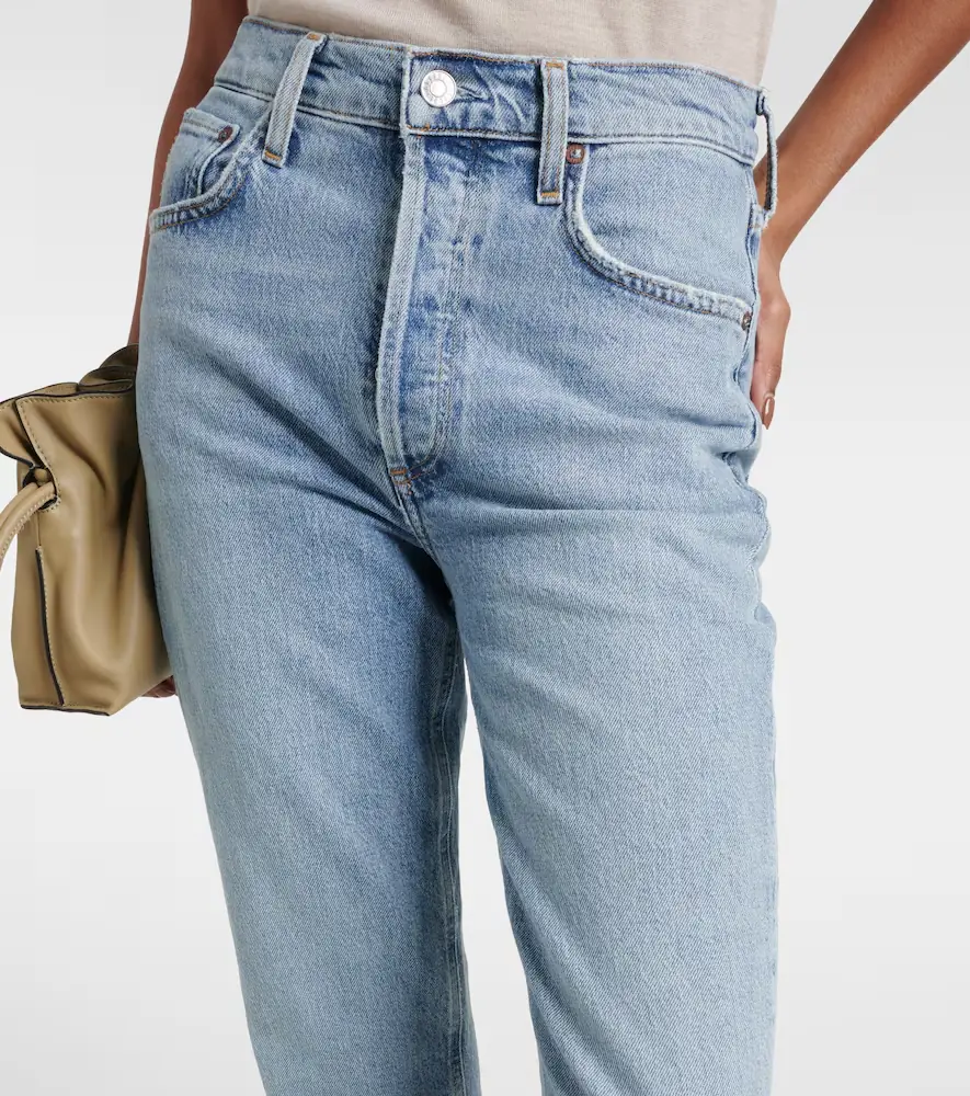 AGOLDE Riley high-rise cropped slim jeans | Thumbnail 3