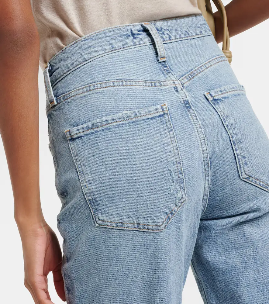 AGOLDE Riley high-rise cropped slim jeans | Thumbnail 4
