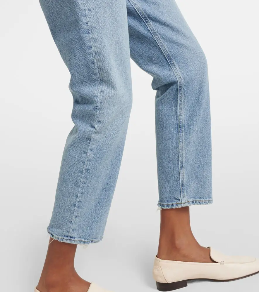 AGOLDE Riley high-rise cropped slim jeans | Thumbnail 5