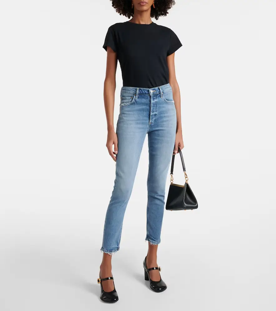 AGOLDE Nico high-rise skinny jeans | Thumbnail 3