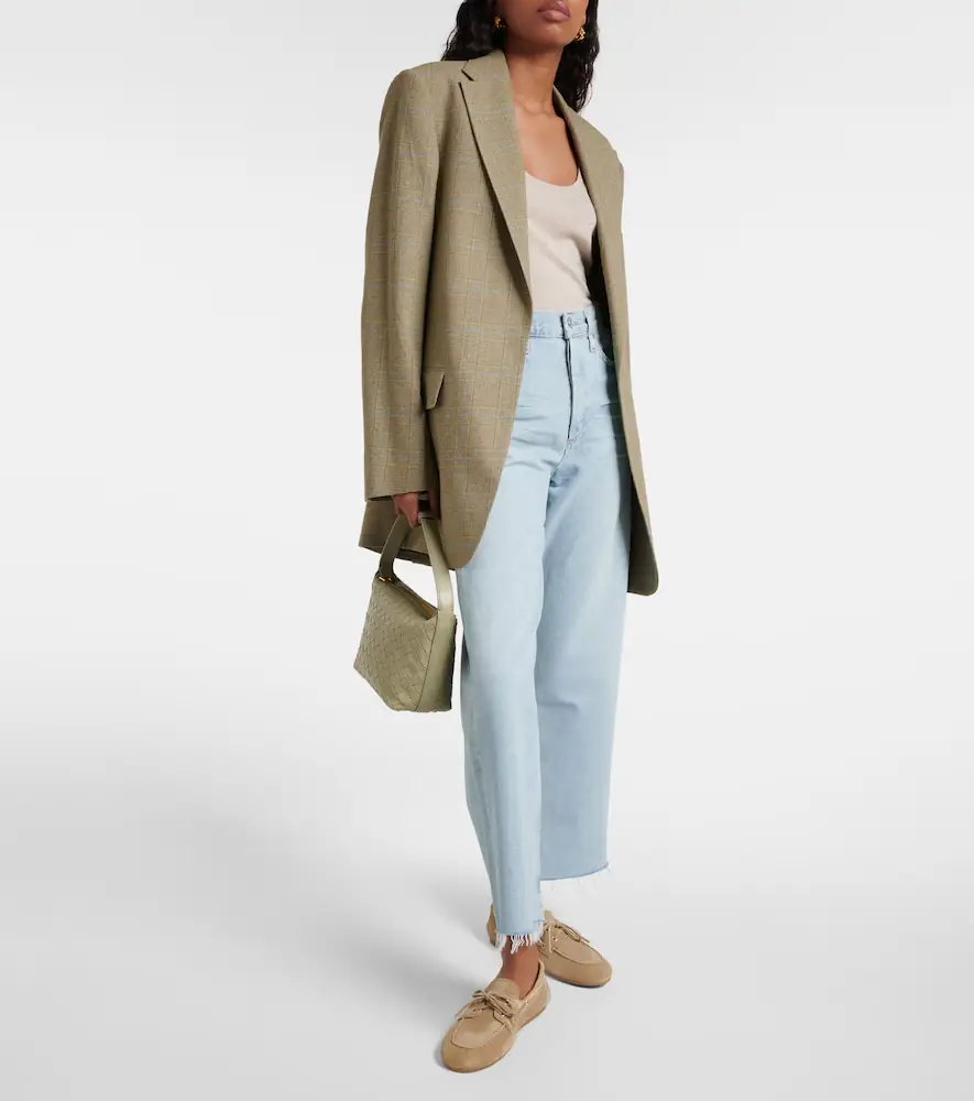 AGOLDE Ren high-rise wide-leg jeans | Thumbnail 4