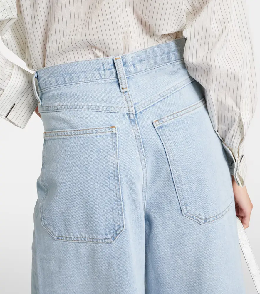AGOLDE Nolan mid-rise wide-leg jeans | Thumbnail 7