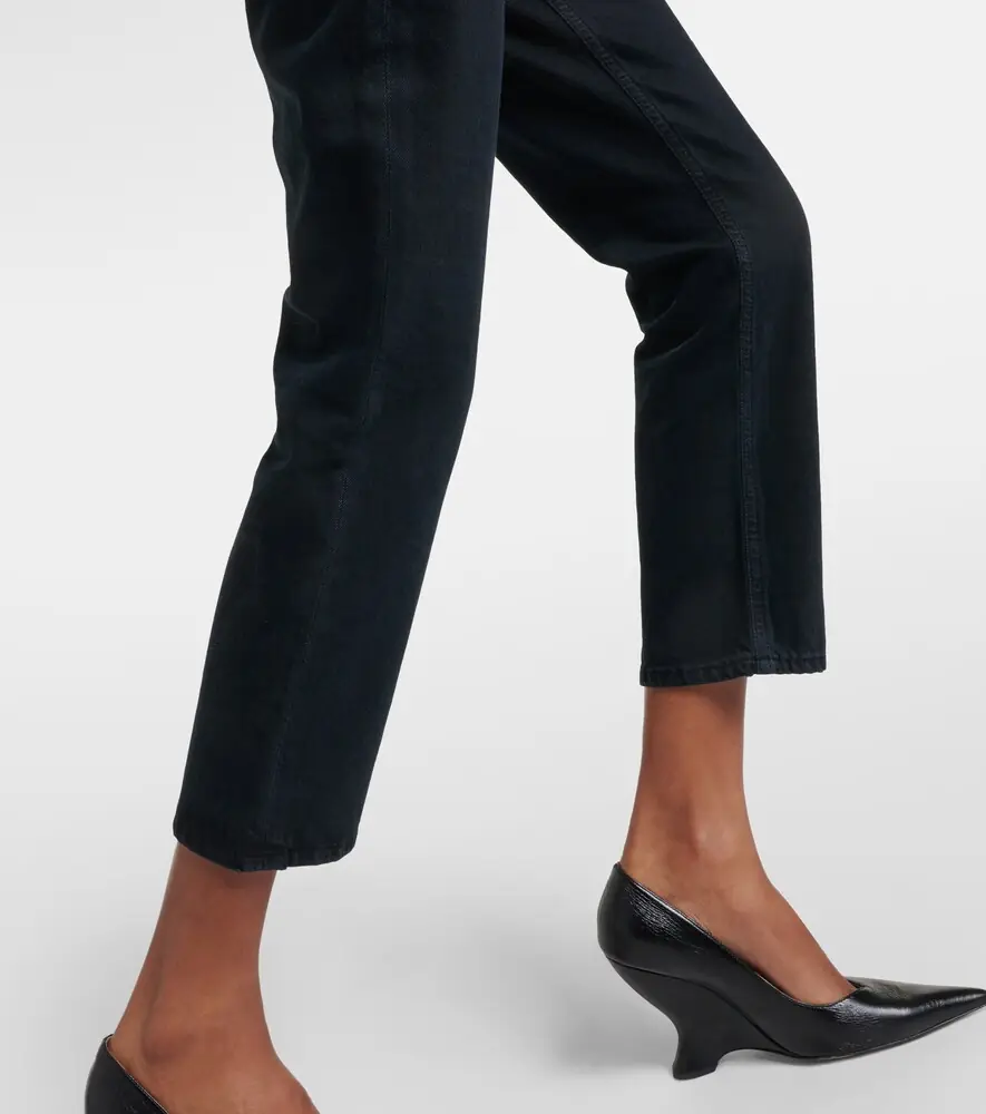 AGOLDE Riley Crop high-rise slim jeans | Thumbnail 4