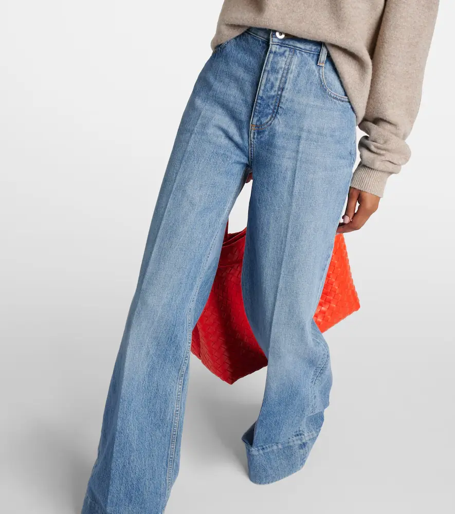 Bottega Veneta Mid-rise wide-leg jeans | Thumbnail 2 Bottega Veneta Mid-rise wide-leg jeans | Thumbnail 2