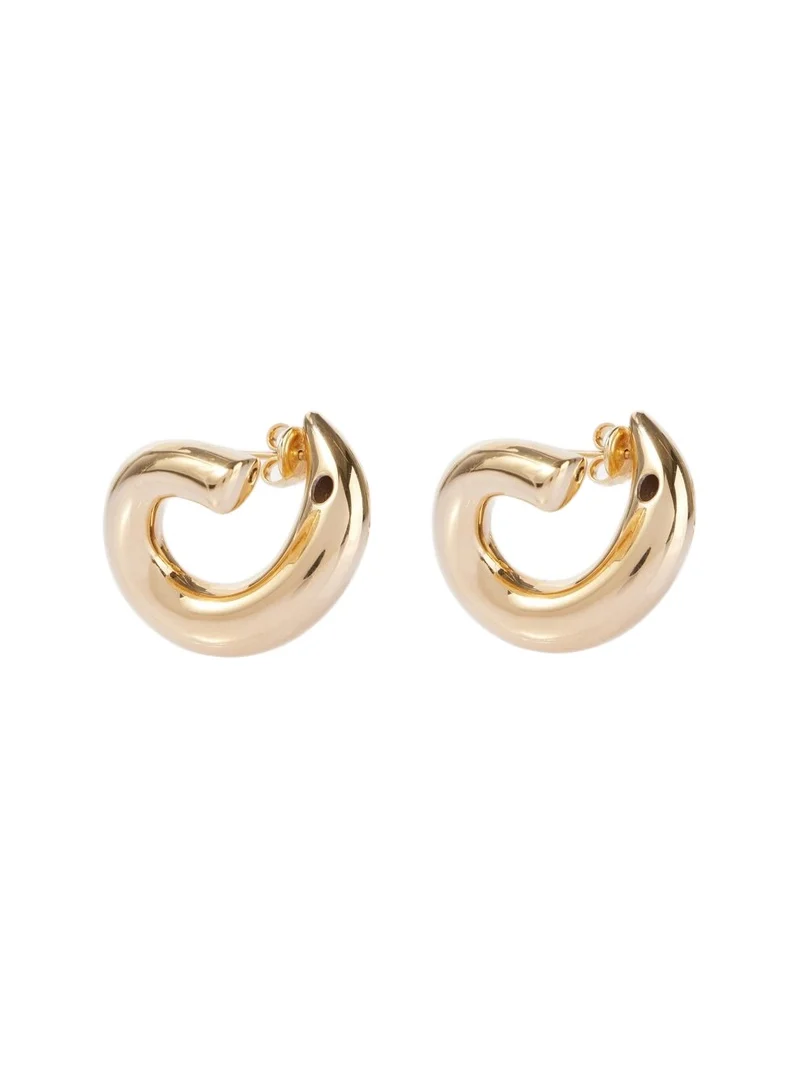 18kt gold-plated sterling silver earrings 18kt gold-plated sterling silver earrings