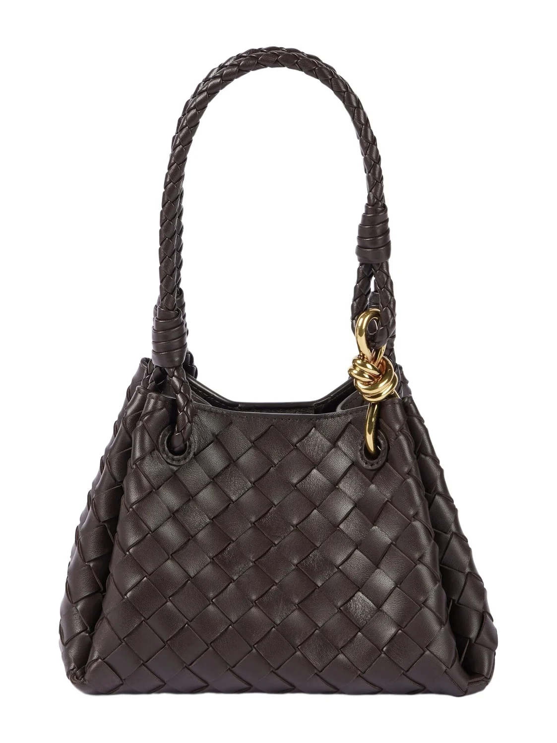Parachute Small Intrecciato leather shoulder bag Parachute Small Intrecciato leather shoulder bag
