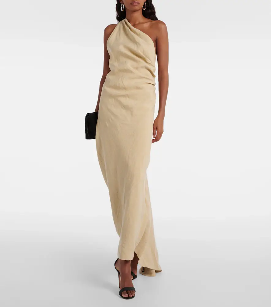 Tove Riya draped linen maxi dress | Thumbnail 3