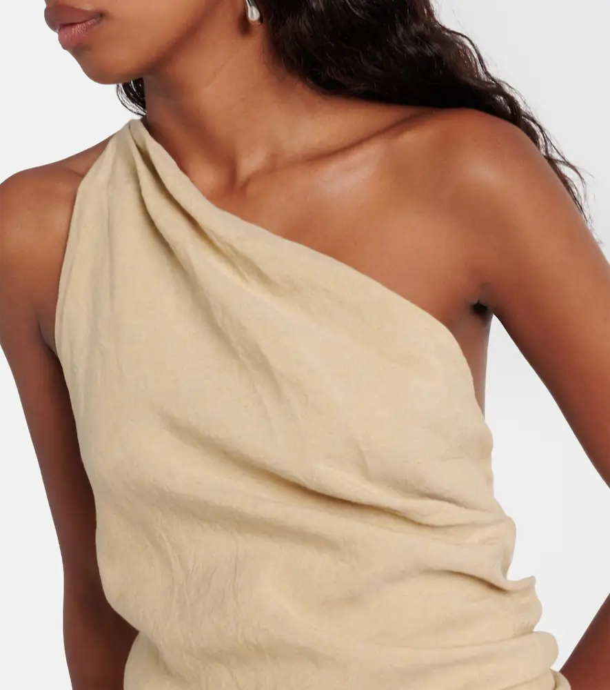 Tove Riya draped linen maxi dress | Thumbnail 4