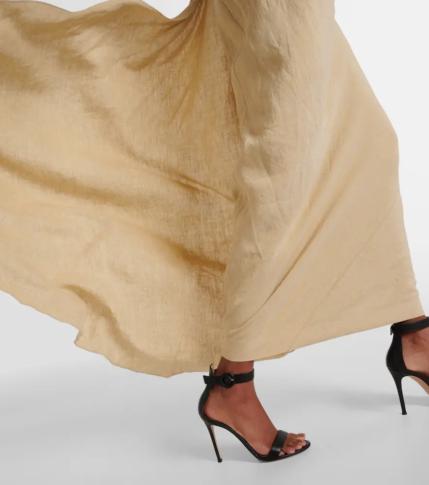 Tove Riya draped linen maxi dress | Thumbnail 5