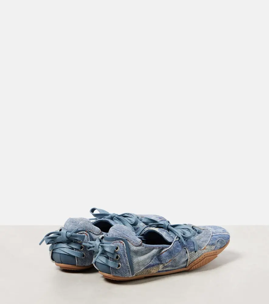 Acne Studios Denim sneakers | Thumbnail 4 Acne Studios Denim sneakers | Thumbnail 4