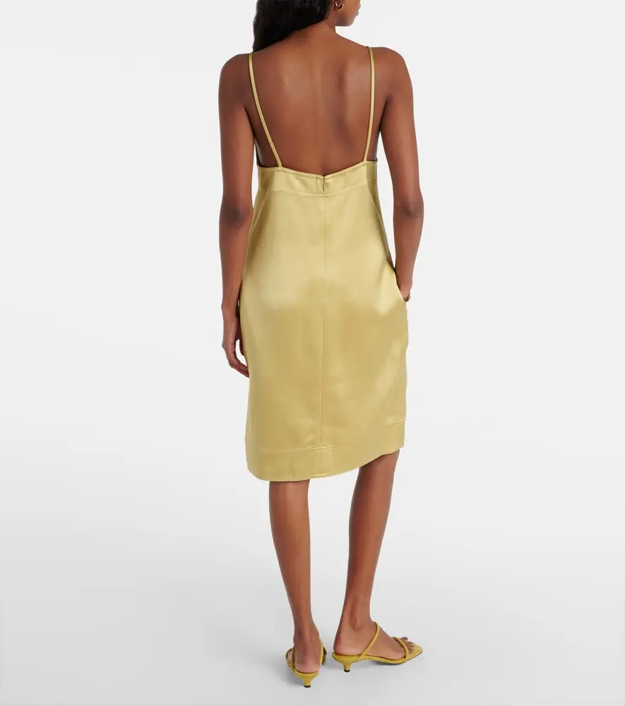 TOTEME Satin slip dress | Thumbnail 4