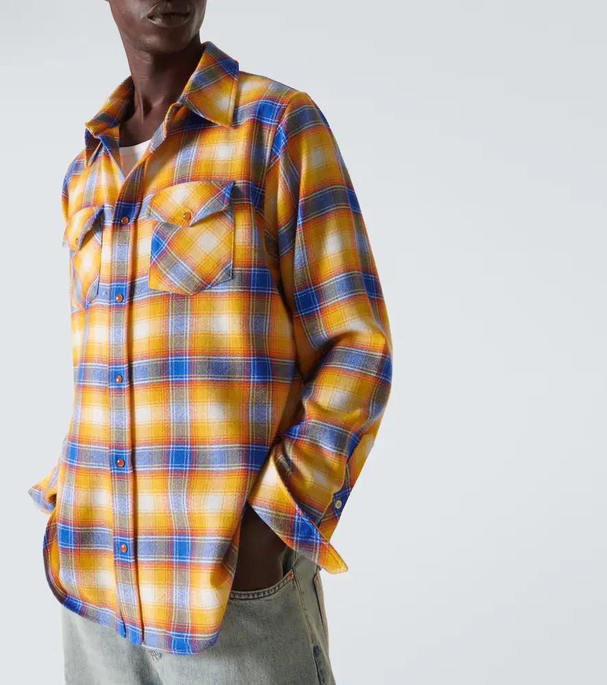 God’s True Cashmere Tartan cashmere shirt | Thumbnail 3 God’s True Cashmere Tartan cashmere shirt | Thumbnail 3