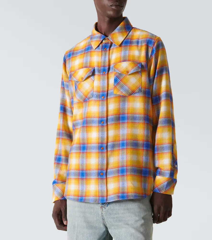 God’s True Cashmere Tartan cashmere shirt | Thumbnail 4 God’s True Cashmere Tartan cashmere shirt | Thumbnail 4
