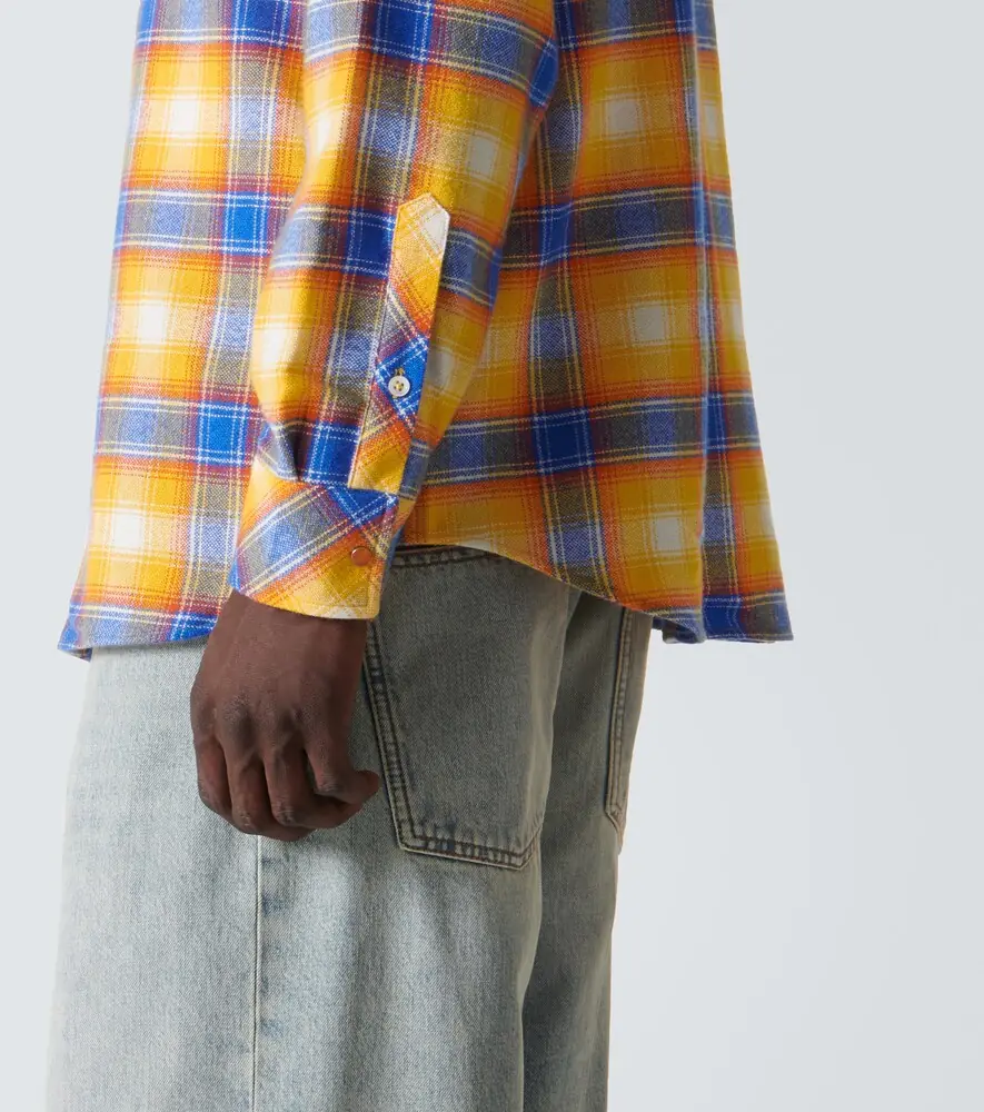God’s True Cashmere Tartan cashmere shirt | Thumbnail 6 God’s True Cashmere Tartan cashmere shirt | Thumbnail 6