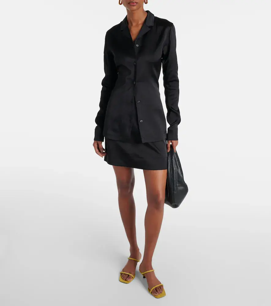 TOTEME Satin miniskirt | Thumbnail 2 TOTEME Satin miniskirt | Thumbnail 2