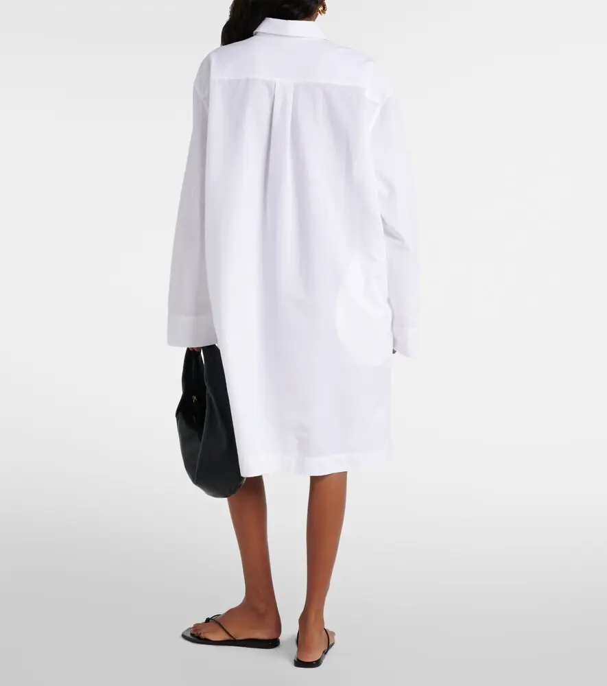 TOTEME Oversized cotton shirt dress | Thumbnail 4 TOTEME Oversized cotton shirt dress | Thumbnail 4