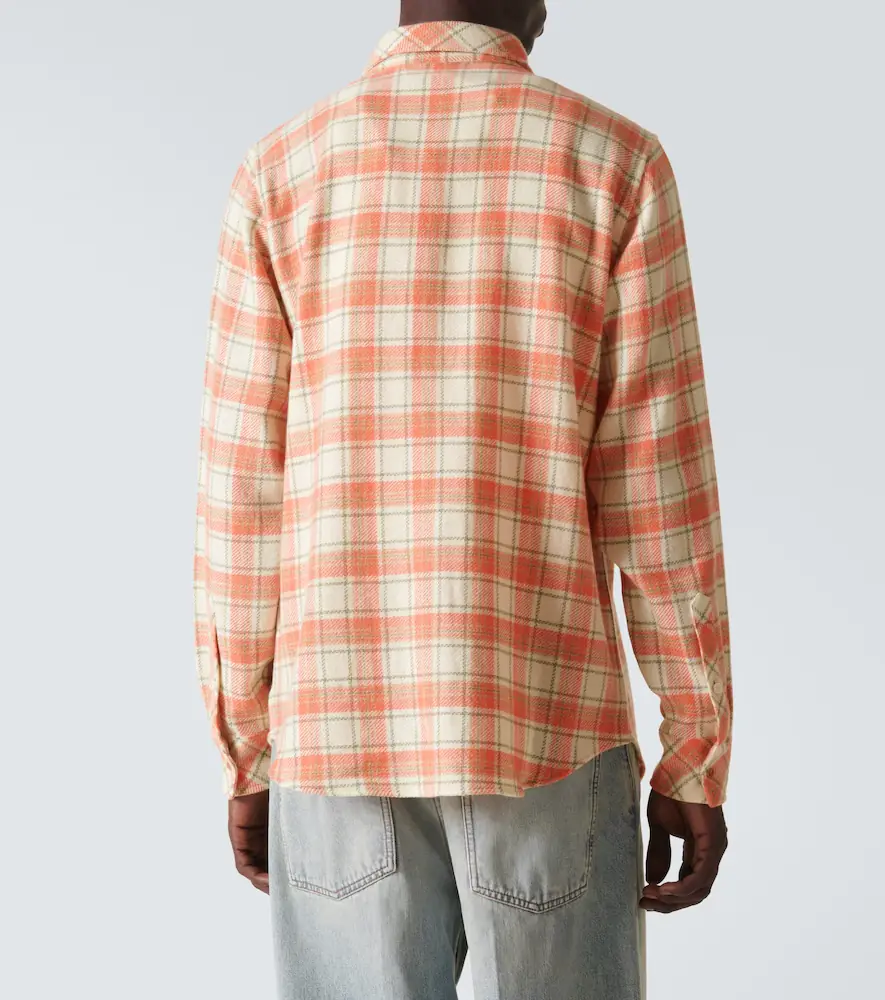 God’s True Cashmere Plaid cashmere shirt | Thumbnail 6