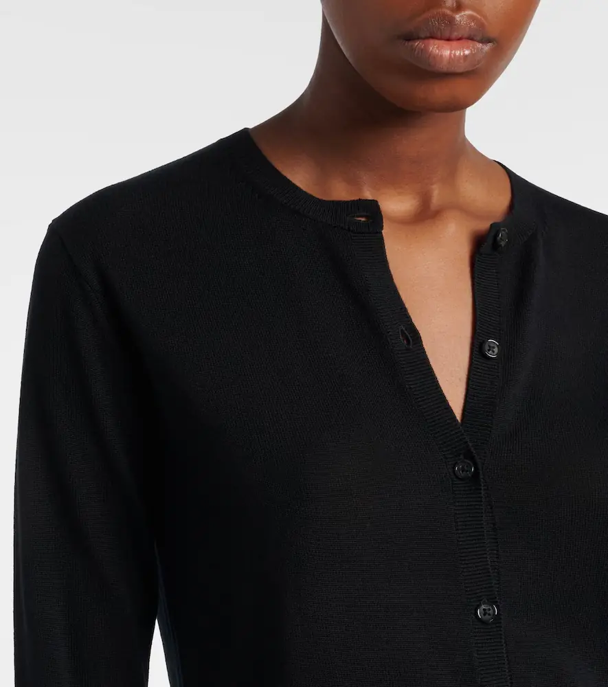 TOTEME Logo cardigan | Thumbnail 2 TOTEME Logo cardigan | Thumbnail 2
