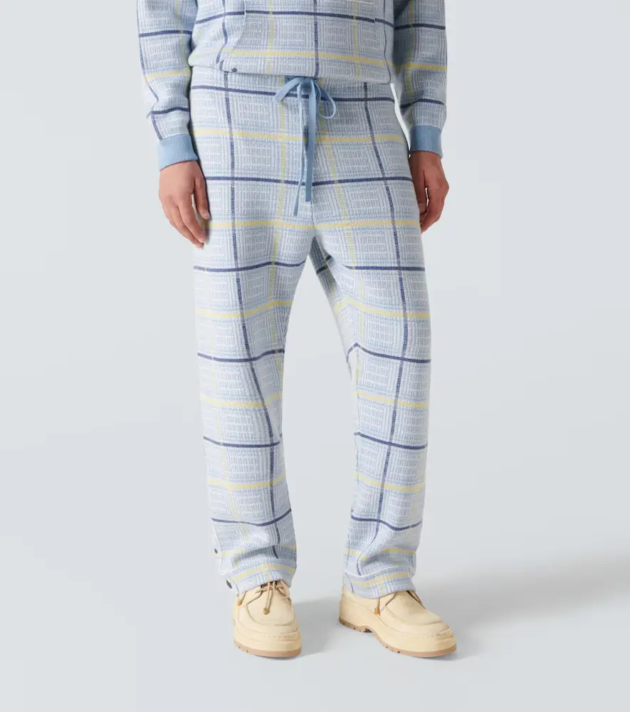 God’s True Cashmere Rain tartan cashmere sweatpants | Thumbnail 3 God’s True Cashmere Rain tartan cashmere sweatpants | Thumbnail 3