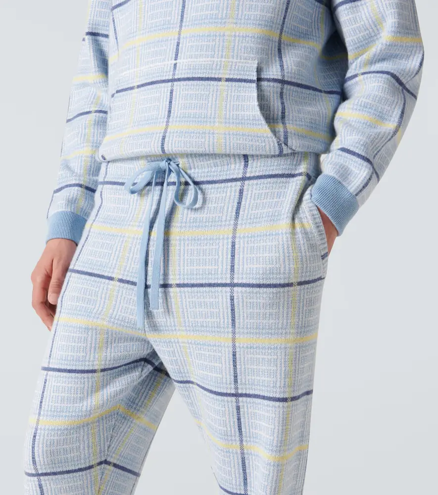 God’s True Cashmere Rain tartan cashmere sweatpants | Thumbnail 5 God’s True Cashmere Rain tartan cashmere sweatpants | Thumbnail 5