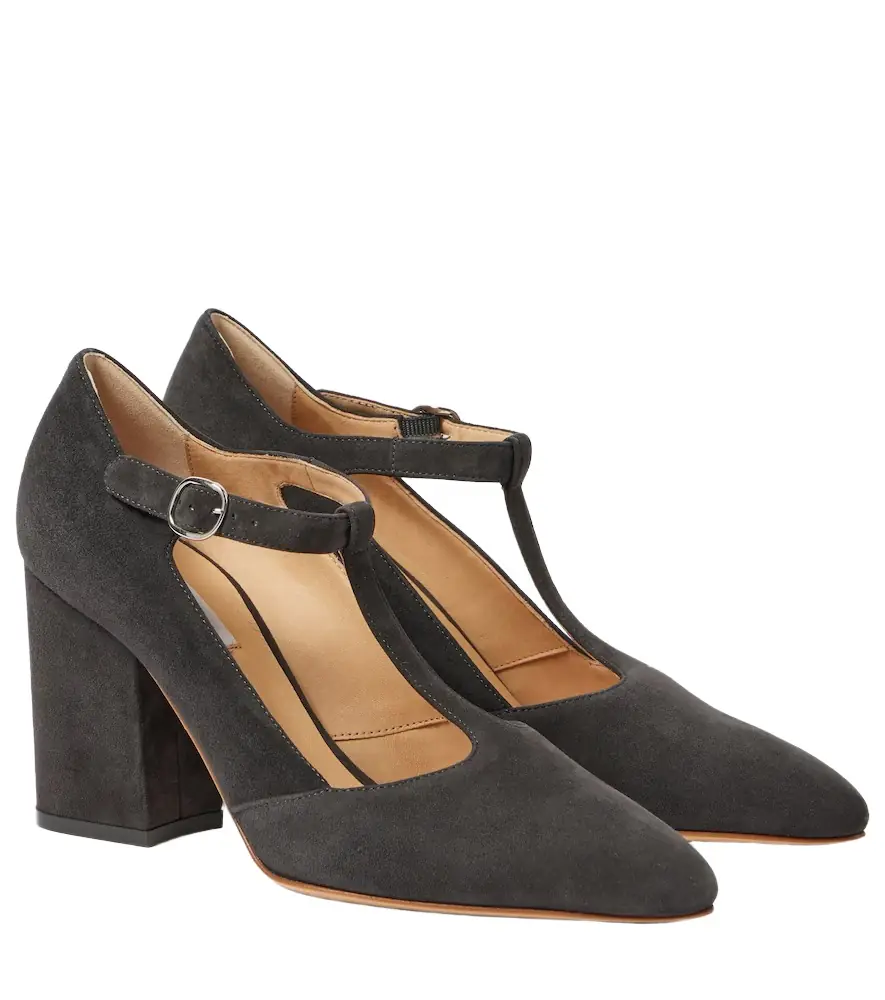 Gabriela Hearst Triana 85 suede pumps | Image 1 Gabriela Hearst Triana 85 suede pumps | Image 1