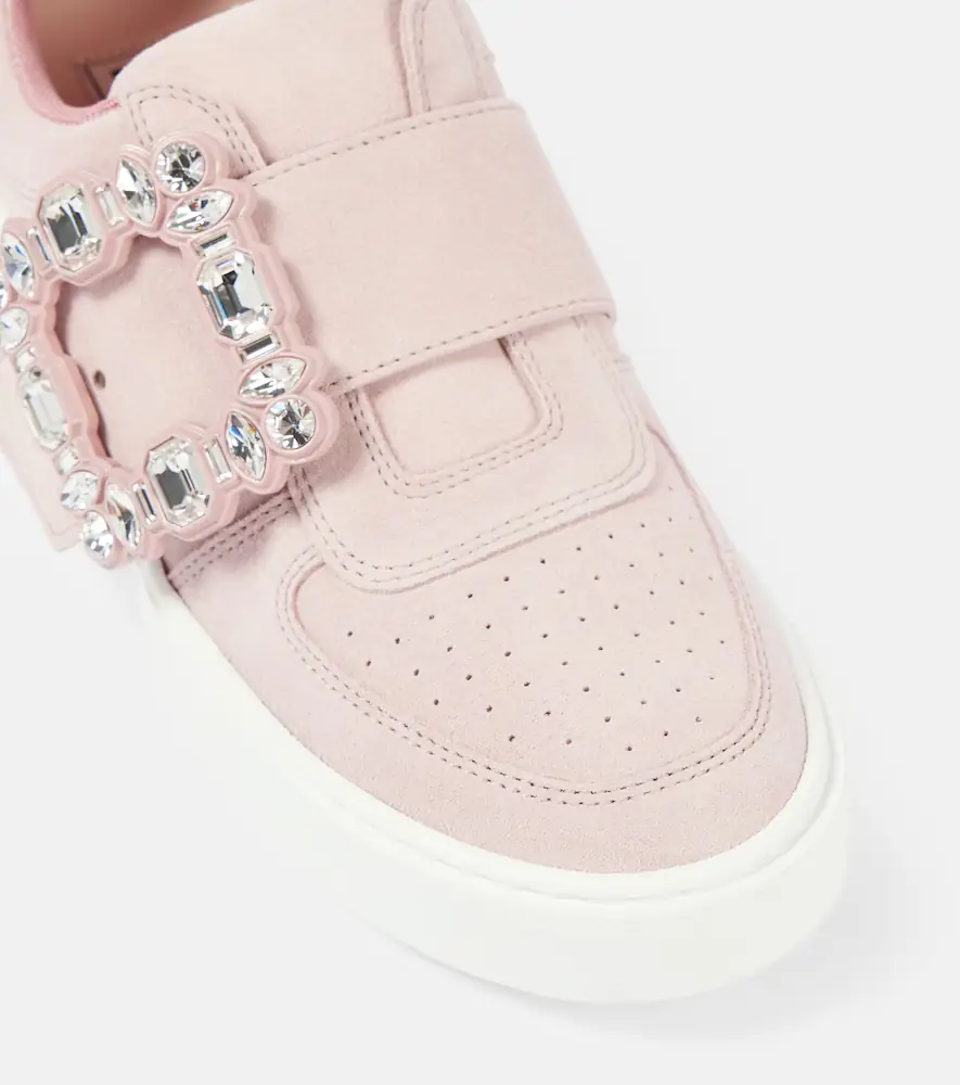Roger Vivier Very Vivier embellished leather sneakers | Thumbnail 3