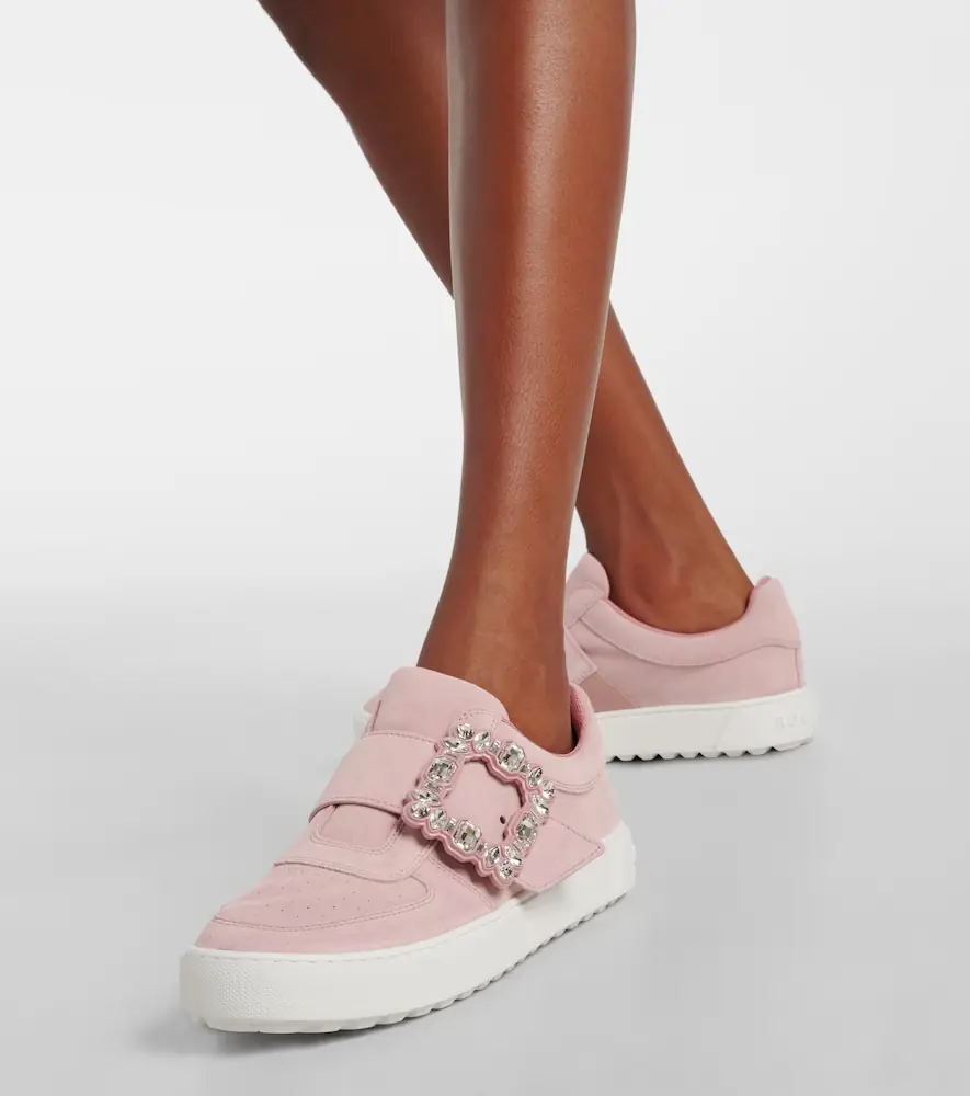 Roger Vivier Very Vivier embellished leather sneakers | Thumbnail 5
