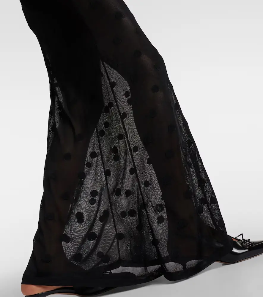 Jacquemus La Robe Maille Puntini polka-dot mesh gown | Thumbnail 6