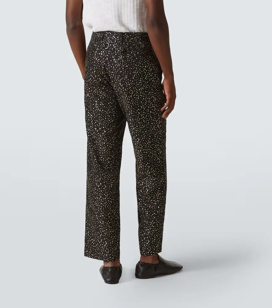 BODE Glitter faille straight pants | Thumbnail 6 BODE Glitter faille straight pants | Thumbnail 6