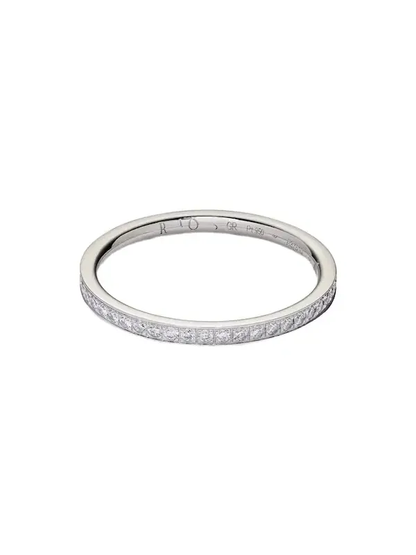 Berbere platinum ring with diamonds Berbere platinum ring with diamonds