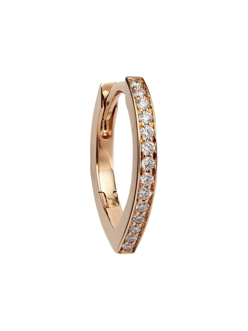 Antifer 18kt rose gold single earring with diamonds