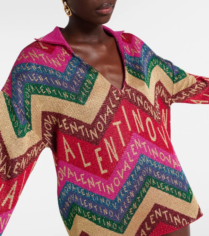 Valentino Garavani Logo intarsia sweater | Thumbnail 2