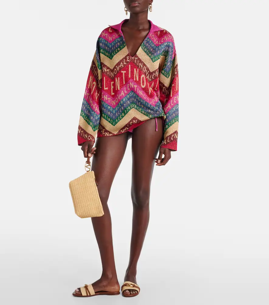 Valentino Garavani Logo intarsia sweater | Thumbnail 3