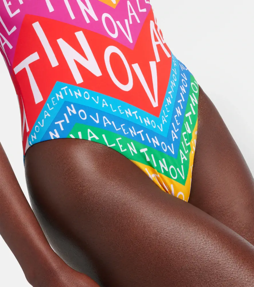 Valentino Garavani Logo swimsuit | Thumbnail 2