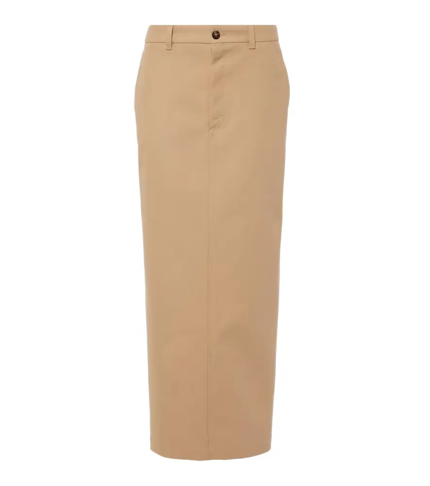 Wardrobe.NYC Wardrobe. NYC Drill cotton maxi skirt | Image 1 Wardrobe.NYC Wardrobe. NYC Drill cotton maxi skirt | Image 1
