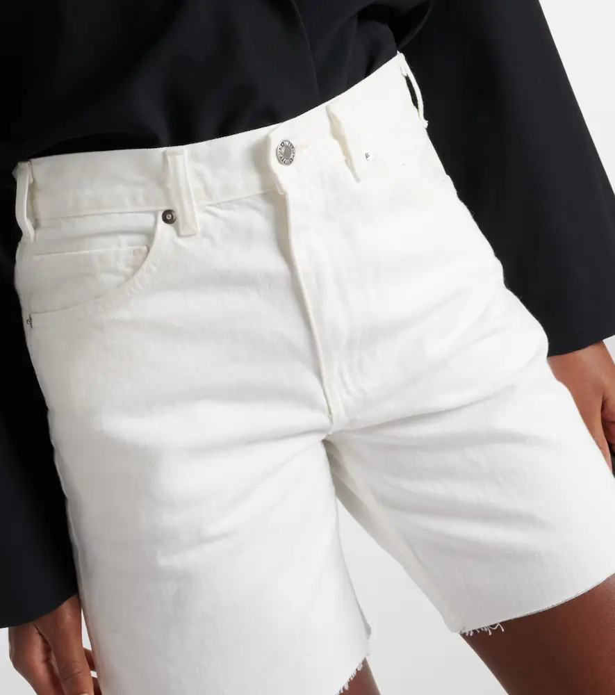 Nili Lotan Russel high-rise denim shorts | Thumbnail 2 Nili Lotan Russel high-rise denim shorts | Thumbnail 2