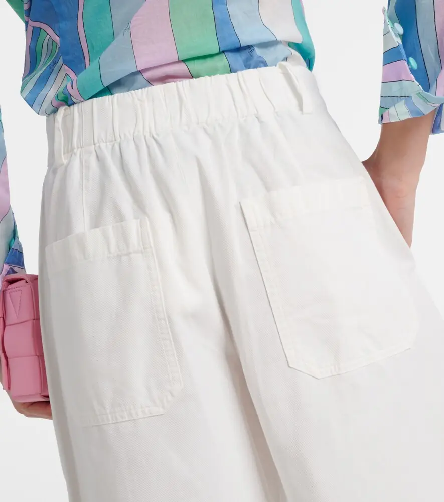 Vince High-rise cotton shorts | Thumbnail 5