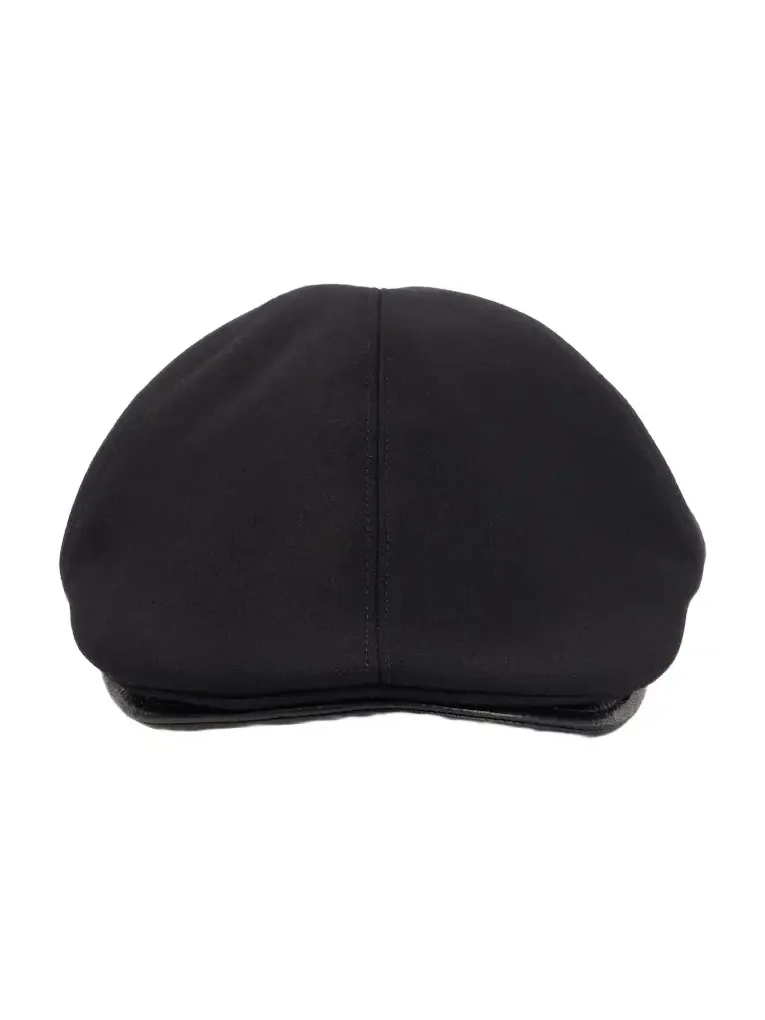 Wool and cashmere-blend flat cap Wool and cashmere-blend flat cap