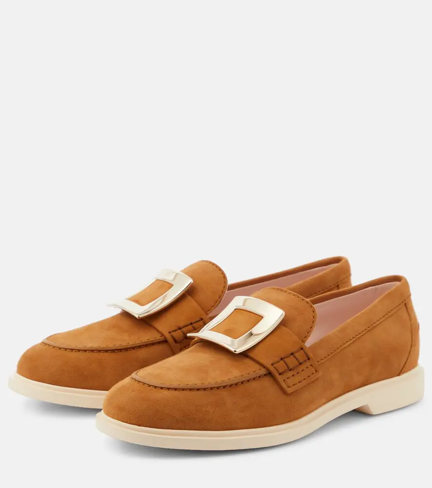 Roger Vivier Viv' Rangers suede loafers | Thumbnail 3
