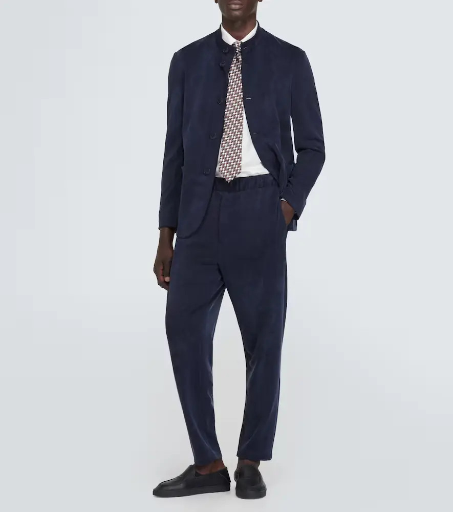 Giorgio Armani Jersey straight pants | Thumbnail 3